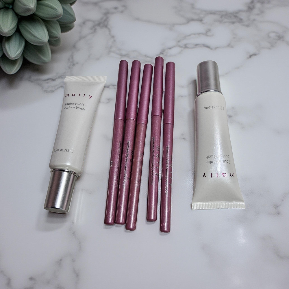 NWOT Mally Beauty Makeup Bundle with Blush and Performance Perfector